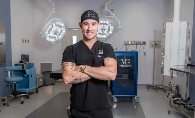 Dr. Mario Gonzalez in operating room